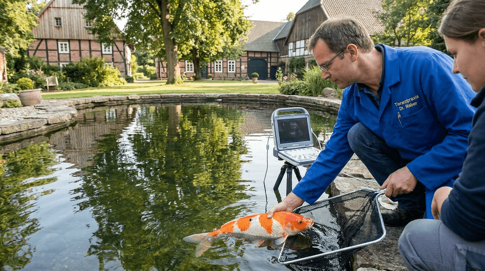 Professionelle Teich- & Aquarienvisite vor Ort