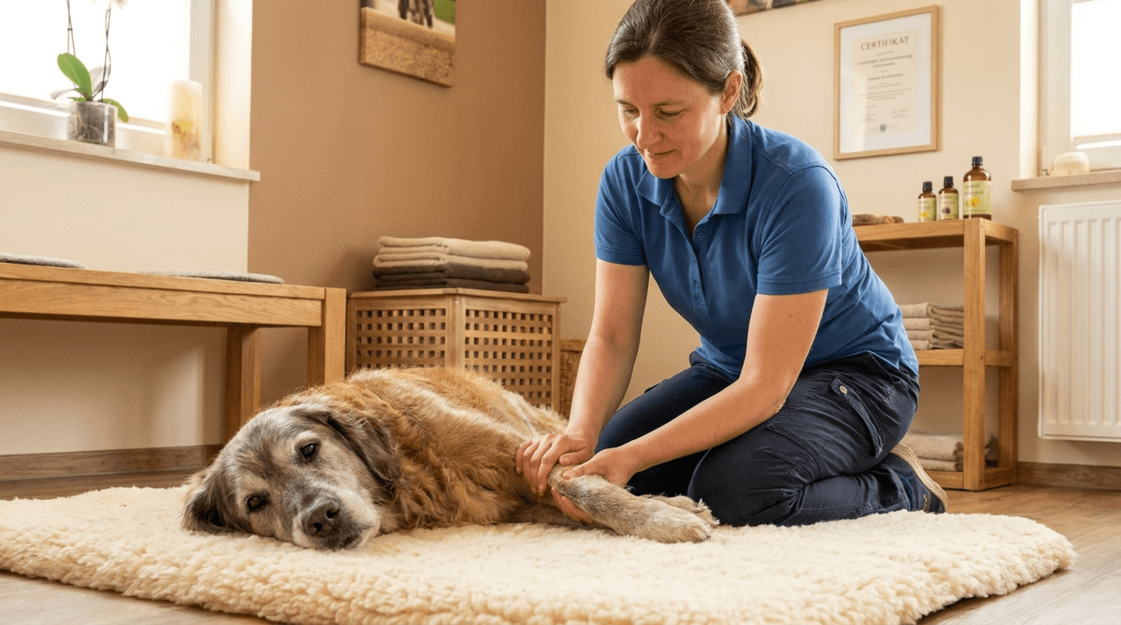 Goldene Jahre: Wellness- & Vorsorge-Check für Hundesenioren
