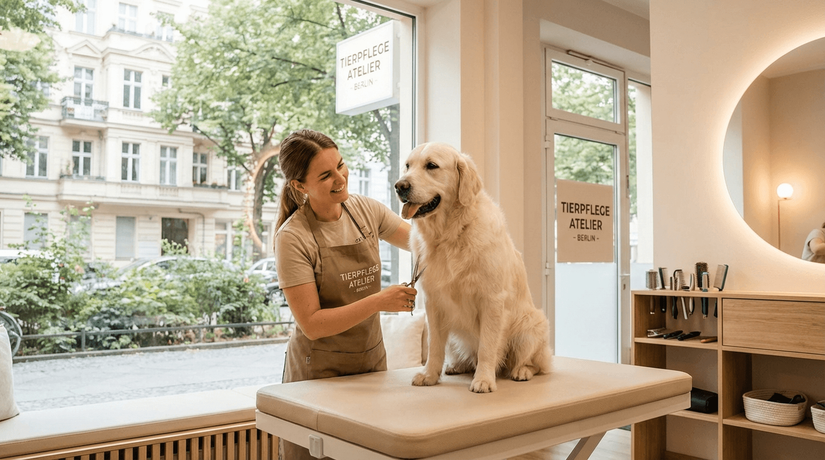 Rundum-Sorglos Hunde-Styling: Das ultimative Verwöhnprogramm in Berlin