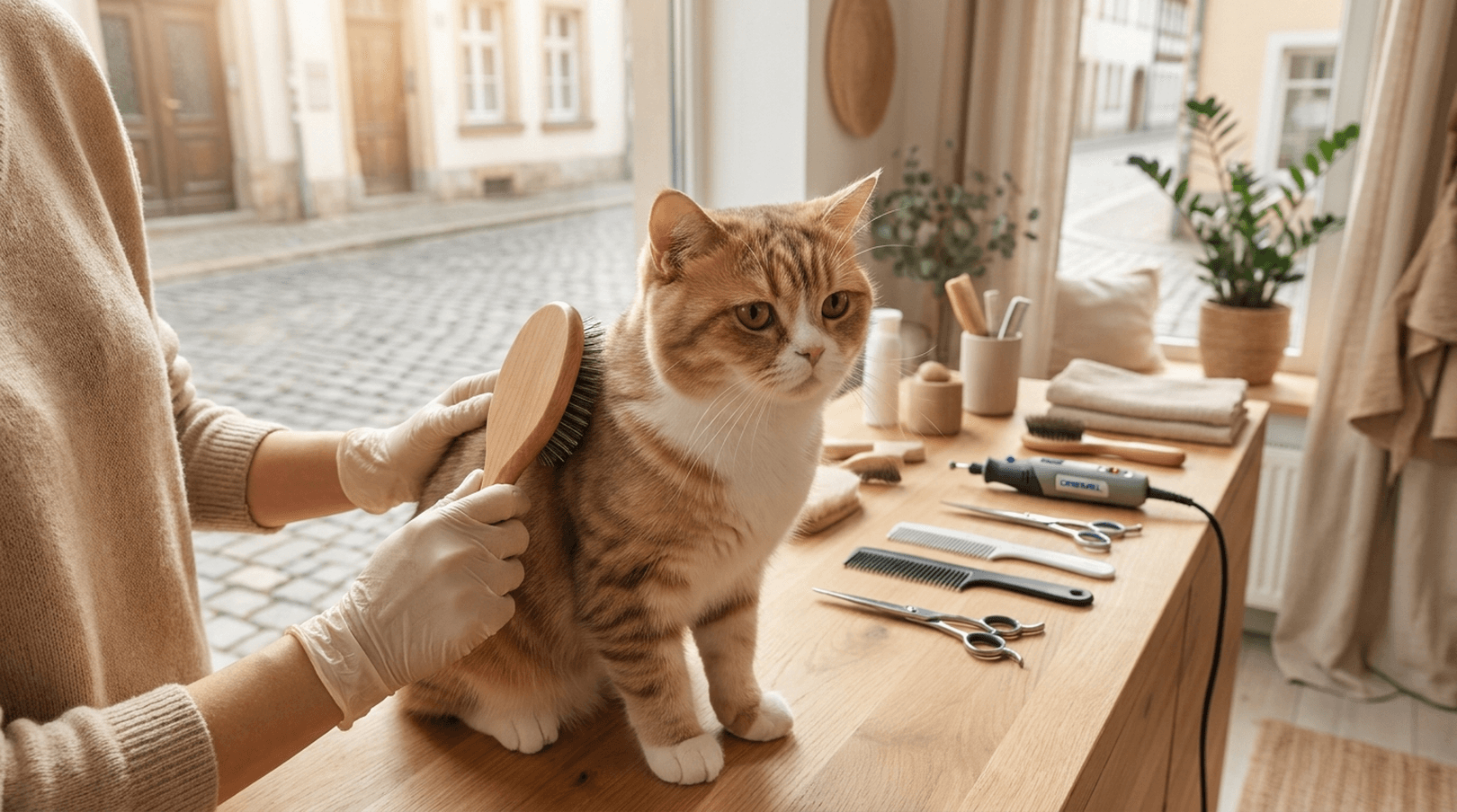 Samtpfoten-Verwöhnzeit: Sanfte Pflege für Katzen & Kleintiere