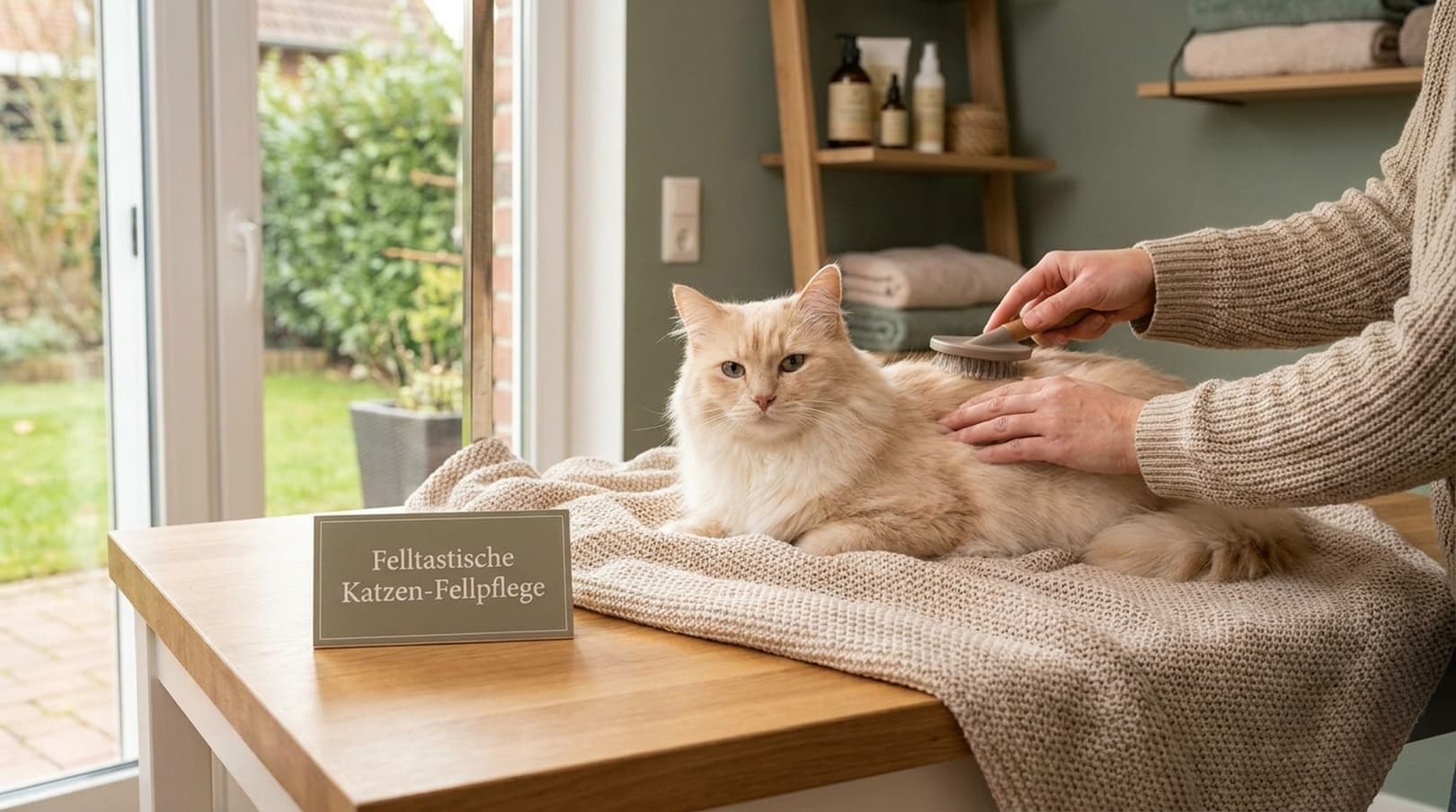Felltastische Katzen- Fellpflege